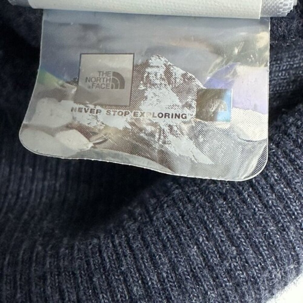 The North Face Womens Blue Heather Graphic Pullover Hoodie Sweatshirt Medium - Picture 14 of 16